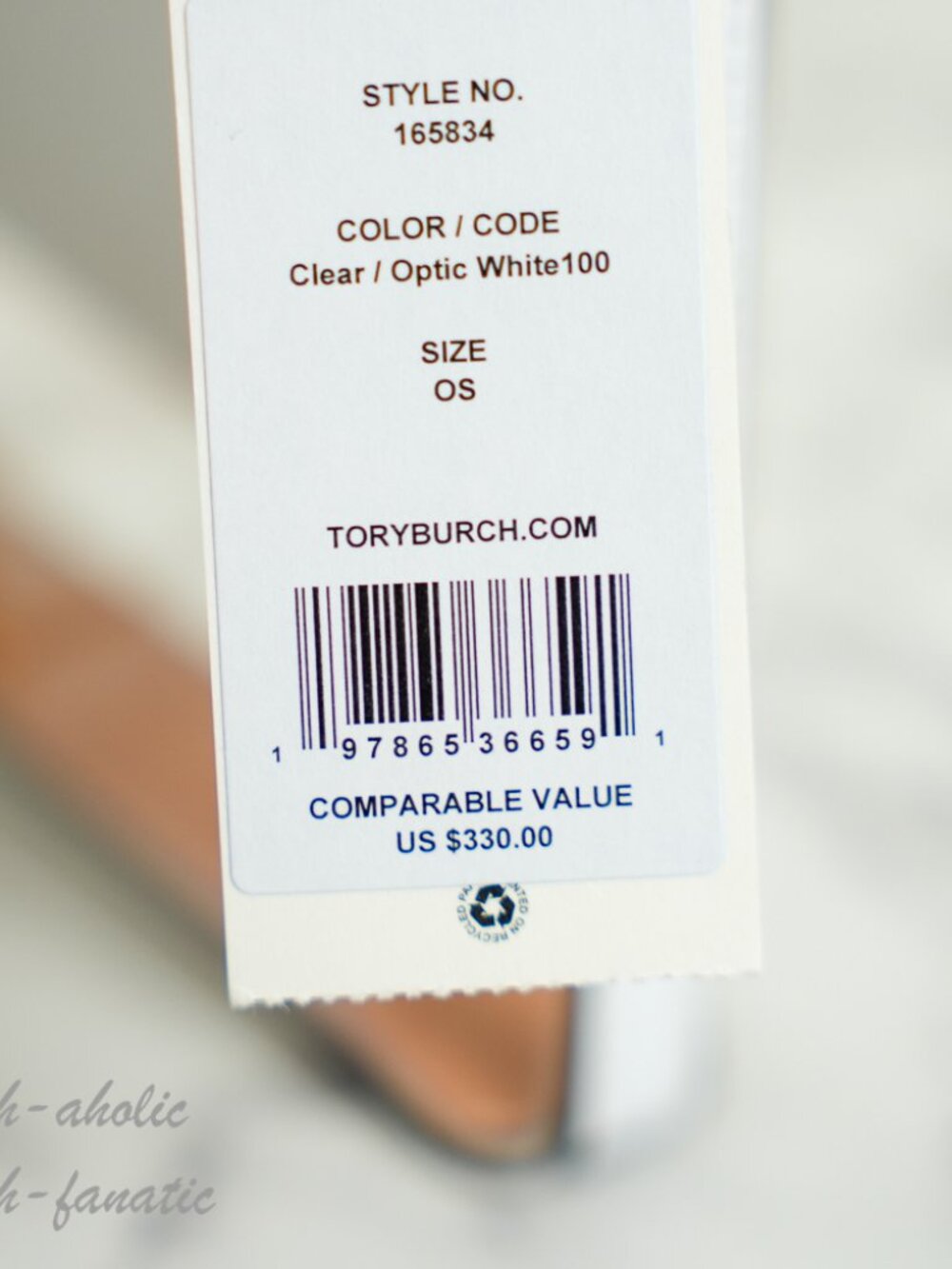 Tory Burch Blake Clear Swingpack Crossbody Clear/Optic White NWT - Picture 5 of 8